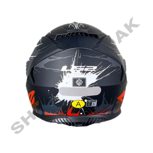 کلاه کاسکت موتورسیکلت فک ثابت LS2 مدل STORM 800-61 کد 02