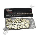 زنجیر موتور سیکلت 428-134 H فولادی برند کورس (COORS)