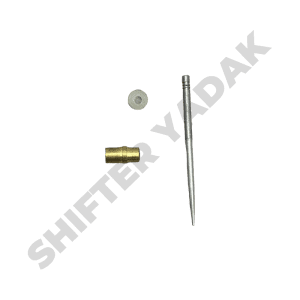 سوزن و بوش چهار تیکه کامل موتور سیکلت آپاچی 180 ug3 برند هندی گومت(GOMET)