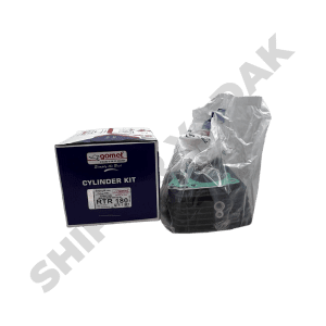 سیلندر پیستون موتور سیکلت آپاچی 180 با واشر سر و زیر برند هندی گومت (GOMET)