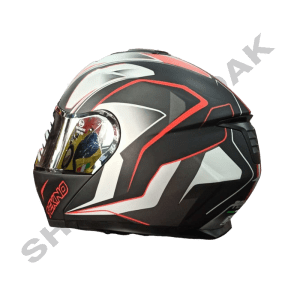 کلاه کاسکت موتورسیکلت بلوتوث دار فک متحرک تکنو مدل mBSR5 TEKNO Z
