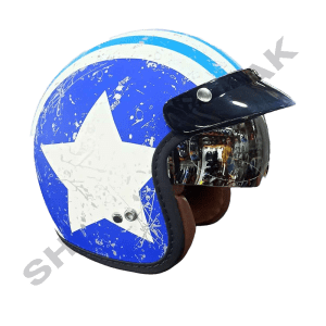 کلاه کاسکت وسپایی راپیدو | Bluestar