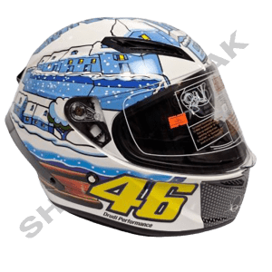 کلاه کاسکت فک ثابت طرح agv مدل winter 46