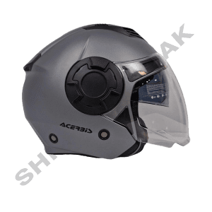 کلاه کاسکت بدون فک طوسی اکربیس | Acerbis – Jetvento