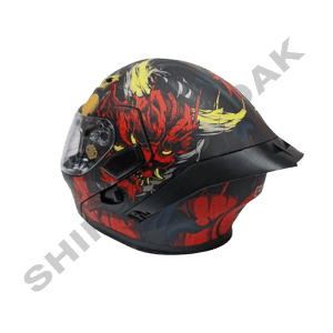 کلاه کاسکت فک متحرک کایک مدل RED Devil