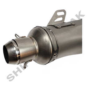 اگزوز موتور سیکلت قهرمانی AKRAPOVIC دو لول استیل نسوز
