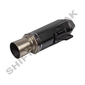 اگزوز قهرمانی موتور سیکلت بدنه کربن AKRAPOVIC دهن کج