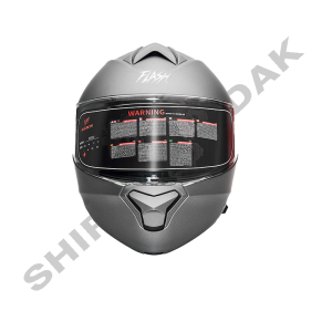 کلاه کاسکت موتورسیکلت فک متحرک فلش مدل 935Ssv titanium gray کد 01